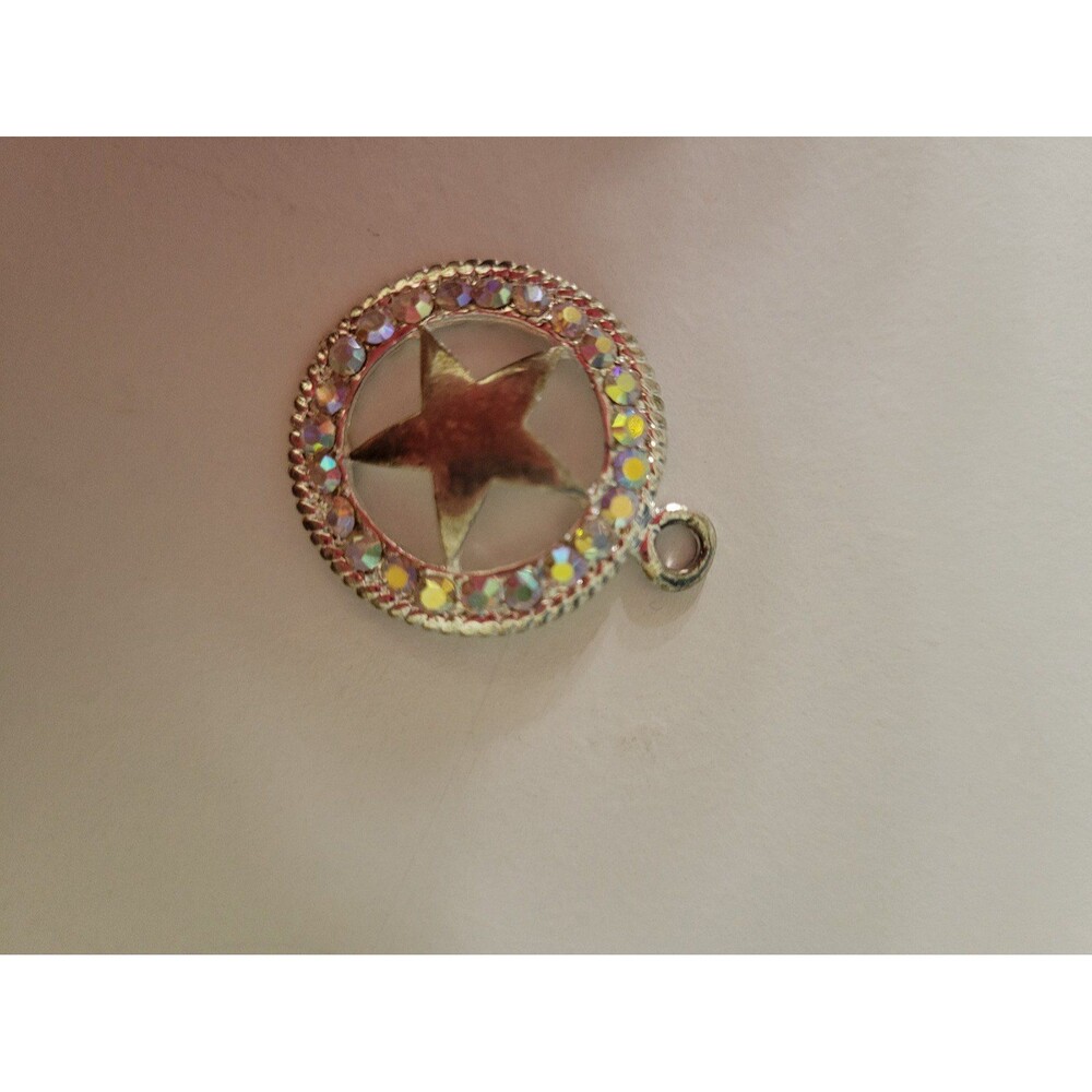 Lone Star Rhinestone Pendant - Picture 3 of 3